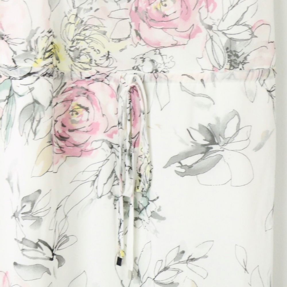 NWT💕WHBM Floral Print Blouson MIDI Dress | Sz S - Picture 7 of 13